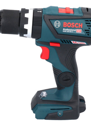 Bosch GSB 18V-60 C Professional Perceuse-visseuse à percussion sans fil 60 Nm 18V Brushless + 1x Batterie 2,0 Ah + Chargeur + Coffret L-Boxx