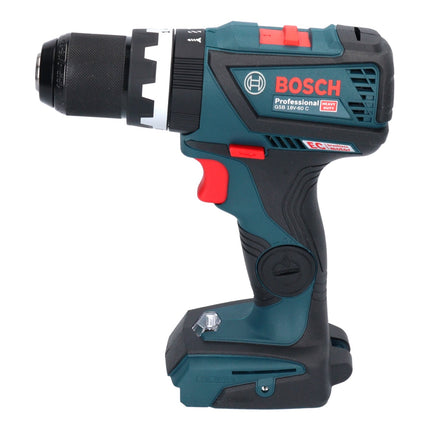 Bosch GSB 18V-60 C Taladro percutor inalámbrico profesional 18 V 60 Nm sin escobillas + 2x baterías 2,0 Ah + cargador + L-Boxx