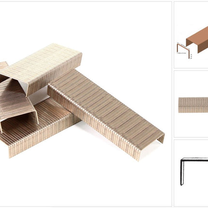 B Ware 3x Prebena B16CLF Heftklammern 16 mm verbronzt ca 30 000 Stueck 1 - toolbrothers