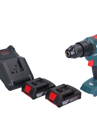 Bosch GSB 18V-55 Professional Akku Schlagbohrschrauber 18 V 55 Nm Brushless + 2x Akku 2,0 Ah + Ladegerät - Toolbrothers