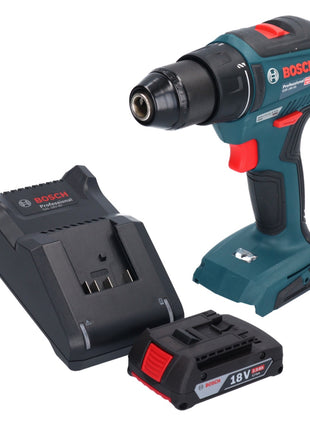 Bosch GSR 18V-55 Profesjonalna akumulatorowa wiertarko-wkrętarka 18 V 55 Nm bezszczotkowa + 1x akumulator 2,0 Ah + ładowarka