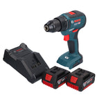 Bosch GSR 18V-55 Professional cordless drill driver 18 V 55 Nm brushless + 2x rechargeable battery 5.0 Ah + charger