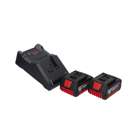 Bosch GSR 18V-55 Taladro atornillador a batería profesional 18 V 55 Nm sin escobillas + 2x acumulador 5,0 Ah + cargador