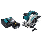 Sierra circular manual sin cable Makita DSS 610 RT1 18 V 165 mm + 1x batería 5,0 Ah + cargador