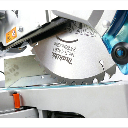 Makita LS 1018 L 1430 Watt Kappsäge und Gehrungssäge inkl. 260 mm Sägeblatt und Laserlinie - Toolbrothers