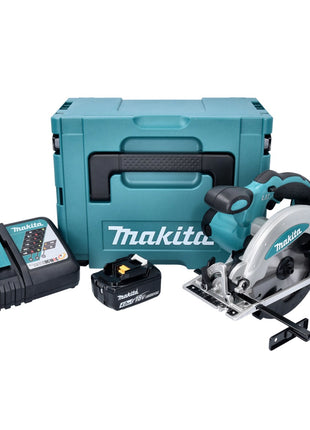 Makita DSS 610 RM1J Akku Handkreissäge 18 V 165 mm + 1x Akku 4,0 Ah + Ladegerät + Makpac