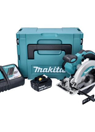 Sierra circular a batería Makita DSS 610 RG1J 18 V 165 mm + 1x batería 6,0 Ah + cargador + Makpac