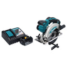 Sierra circular de batería Makita DSS 610 RM1 18 V 165 mm + 1x batería 4,0 Ah + cargador