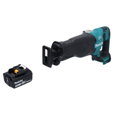 Makita DJR 187 T1 Akku Reciprosäge Säbelsäge 18 V Brushless + 1x Akku 5,0 Ah - ohne Ladegerät - Toolbrothers