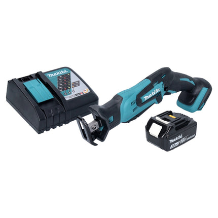 Sierra de sable Makita DJR 185 RF1 sin cable 18 V + 1x batería recargable 3,0 Ah + cargador