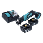 Makita DJR 185 RT Scie sabre récipro sans fil 18 V + 2x Batteries 5,0 Ah + Chargeur