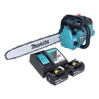 Motosierra a batería Makita DUC 406 RMB 36 V (2x 18 V) 40 cm sin escobillas + 2x batería 4,0 Ah + cargador