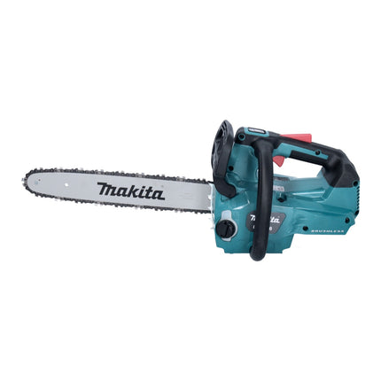 Motosierra de batería Makita DUC 356 PTB 36 V (2x 18 V) 35 cm sin escobillas + 2x batería 5,0 Ah + cargador doble