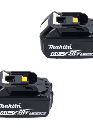 Makita DUC 356 GB Akumulatorowa pilarka łańcuchowa 36 V ( 2x 18 V ) 35 cm bezszczotkowa + 2x akumulator 6,0 Ah - bez ładowarki