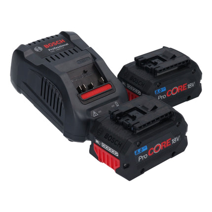 Bosch GDS 18V-1050 H Atornillador de impacto giratorio a batería 18 V 1050 Nm 3/4" Biturbo Brushless + 2x batería ProCORE 8,0 Ah + cargador + L-Boxx (06019J8502)
