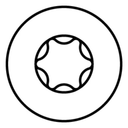 HECO MULTI MONTI plus F anclaje de tornillo 7,5 x 80 mm 100 piezas (2x 48515) tornillo para hormigón, cabeza avellanada, accionamiento en T, galvanizado azul, A2K