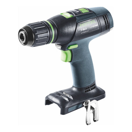 Festool T 18+3 HPC 4,0 I-Set akumulatorowa wiertarko-wkrętarka 18 V 50 Nm bezszczotkowa ( 576989 ) + 2x akumulator 4,0 Ah + ładowarka + przystawka mimośrodowa + przystawka kątowa + systainer