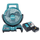 Makita DCF203F1 Ventilateur sans fil 14,4V - 18V + 2x Batteries 3,0 Ah + Chargeur