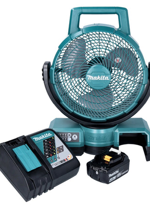 Makita DCF 203 RM1 Akku Lüfter Ventilator 14,4 V - 18 V + 1x Akku 4,0 Ah + Ladegerät