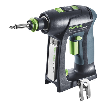 Zestaw Festool C 18 HPC 4,0 l akumulatorowa wiertarko-wkrętarka 18 V 45 Nm bezszczotkowa ( 576993 ) + 2x akumulator 4,0 Ah + ładowarka + przystawka mimośrodowa + przystawka kątowa + systainer