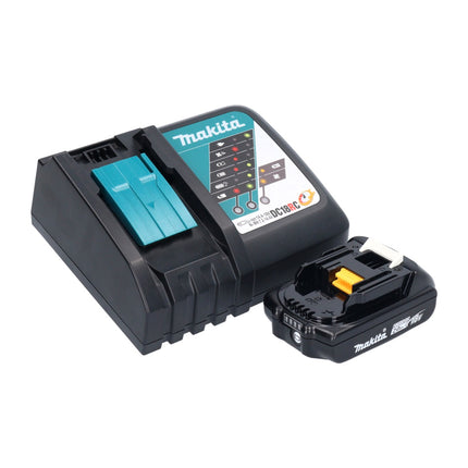 Seghetto alternativo a pendolo a batteria Makita DJV 184 RA1 18 V brushless + 1x batteria ricaricabile 2,0 Ah + caricabatterie