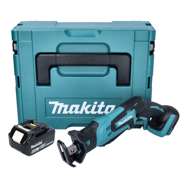 Makita DJR 185 G1J Cordless Reciprocating Saw 18 V + 1x battery 6.0 Ah + Makpac - without charger