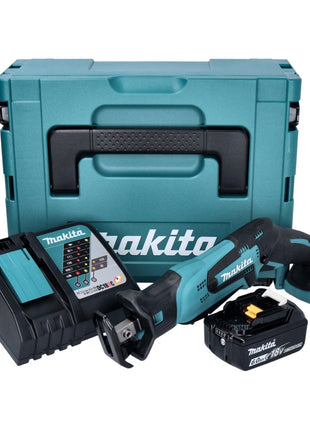 Makita DJR 185 RG1J batería Sierra sable 18 V + 1x batería 6,0 Ah + cargador + Makpac