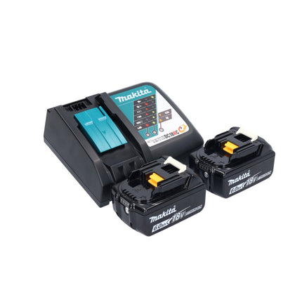 Makita DCF 203 RG Ventilador sin cable 14,4 V - 18 V + 2x 6,0 Ah Baterías + Cargador