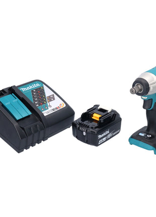 Makita DTW 181 RM1 Atornillador de impacto inalámbrico 18 V 210 Nm 1/2" sin escobillas + 1x batería 4,0 Ah + cargador