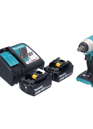 Makita DTW 181 RG Atornillador de impacto inalámbrico 18 V 210 Nm 1/2" sin escobillas + 2x baterías 6,0 Ah + cargador