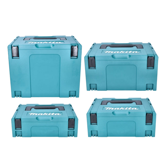 Makita Makpac set size 1 + 2 + 3 + 4 transport box and tool box