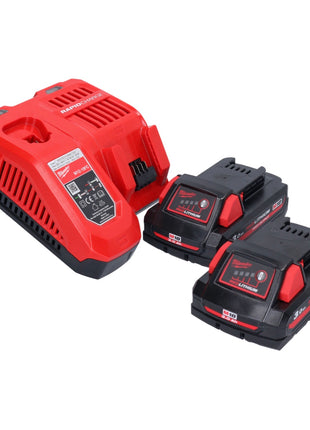 Milwaukee M18 FSAGV115XPDB-302 Akumulatorowa szlifierka kątowa 18 V 115 mm bezszczotkowa + 2x akumulator 3,0 Ah + ładowarka