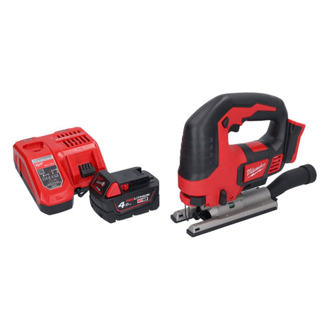 Sierra de calar a batería Milwaukee M18 BJS-401 18 V + 1x batería 4,0 Ah + cargador