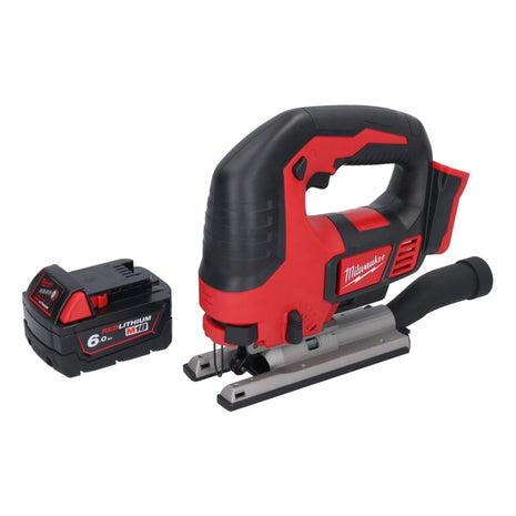 Sierra de calar a batería Milwaukee M18 BJS-601 18 V + 1x batería 6,0 Ah - sin cargador