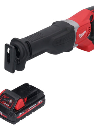 Milwaukee M18 BSX-301 Scie sabre sans fil 18V + 1x Batterie 3,0 Ah - sans chargeur