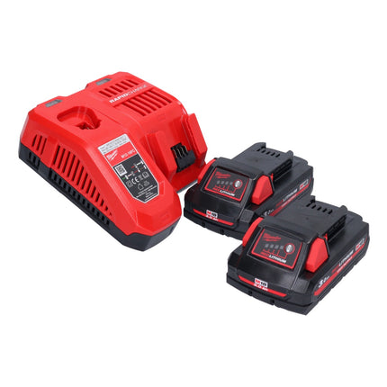 Sierra de sable sin cable Milwaukee M18 BSX-302 18 V + 2x batería 3.0 Ah + cargador
