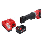 Sierra sable Milwaukee M18 BSX-601 batería 18 V + 1x batería 6,0 Ah + cargador