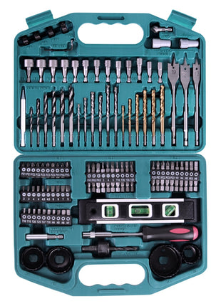 Makita DF488DWE10 Perceuse-visseuse sans fil 42 Nm 18V G-Serie + 2x Batteries 1,5 Ah + Chargeur + Set de forets et embouts (101 pcs.) + Coffret