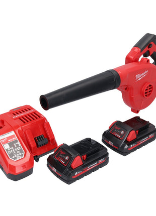 Milwaukee M18 BBL-302 Batterie prompteur 18 V + 2x batterie 3,0 Ah + kit chargeur