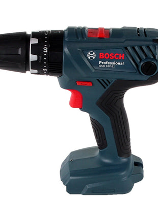 Bosch Professional GSB 18V-21 Perceuse à percussion sans fil 18 V 55 Nm Solo (06019H1176) - sans batterie, sans chargeur