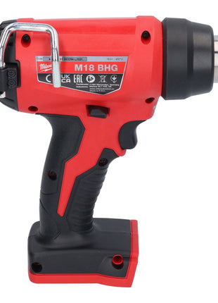 Soplador de aire caliente a batería Milwaukee M18 BHG-601 18 V 470 °C + 1x batería 6,0 Ah - sin cargador