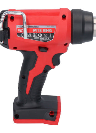 Soplador de aire caliente a batería Milwaukee M18 BHG-601 18 V 470 °C + 1x batería 6,0 Ah + cargador