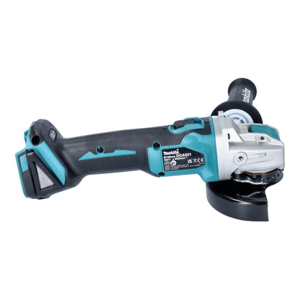 Makita DGA 521 F1X1 Smerigliatrice angolare a batteria 18 V 125 mm X-LOCK Brushless + 1x batteria ricaricabile 3,0 Ah - senza caricatore