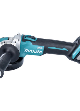 Makita DGA 521 RT1X1 akumulatorowa szlifierka kątowa 18 V 125 mm X-LOCK bezszczotkowa + 1x akumulator 5,0 Ah + ładowarka