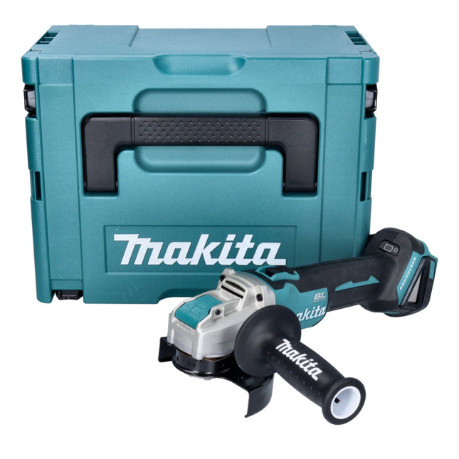 Makita DGA 521 ZX1J Amoladora angular sin cable 18 V 125 mm X-LOCK Brushless + Makpac - sin batería, sin cargador