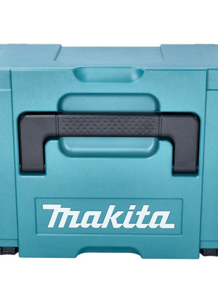 Makita DGA 521 RF1X1J amoladora angular a batería 18 V 125 mm X-LOCK Brushless + 1x batería 3.0 Ah + cargador + Makpac