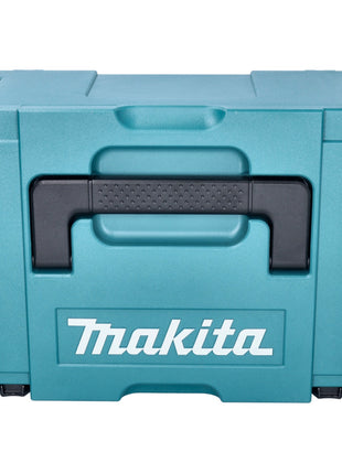 Makita DGA 521 RFX1J amoladora angular a batería 18 V 125 mm X-LOCK sin escobillas + 2x batería 3,0 Ah + cargador + Makpac