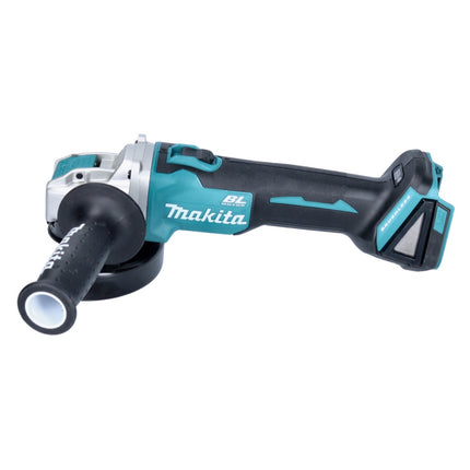 Makita DGA 521 M1X1J Akumulatorowa szlifierka kątowa 18 V 125 mm X-LOCK Bezszczotkowa + 1x akumulator 4,0 Ah + Makpac - bez ładowarki