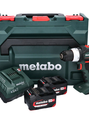 Taladro atornillador a batería Metabo BS 18 LT BL 18 V 75 Nm sin escobillas + 2x batería 4,0 Ah + cargador + metaBOX