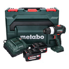 Taladro atornillador a batería Metabo BS 18 LT BL 18 V 75 Nm sin escobillas + 2x batería 4,0 Ah + cargador + metaBOX